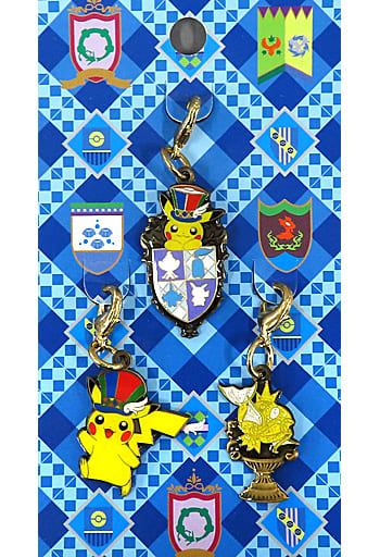 Pikachu Magikarp Pokemon Pokemon Center Nagoya Metal Charm Set Pokemon Center Limited Charm [USED]