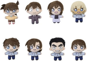 Conan Edogawa, etc. Detective Conan Petit Nui Mascot Vol.8 All 8 Types Set Key Ring [USED]