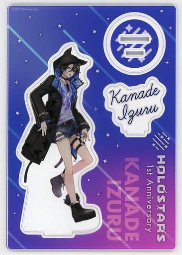 Izuru Kanade VTuber Holo Stars Nitaka-sensei Newly Drawn Acrylic Stand 1st Anniversary Acrylic Stands [USED]