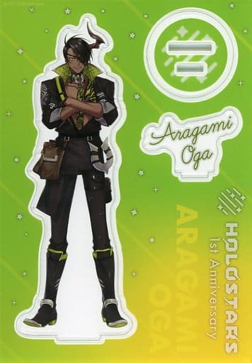 Aragami Oga VTuber Holo Stars Nitaka-sensei Newly Drawn Acrylic Stand 1st Anniversary Acrylic Stands [USED]