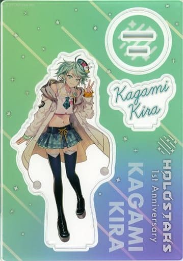 Kagami Kira VTuber Holo Stars Nitaka-sensei Newly Drawn Acrylic Stand 1st Anniversary Acrylic Stands [USED]
