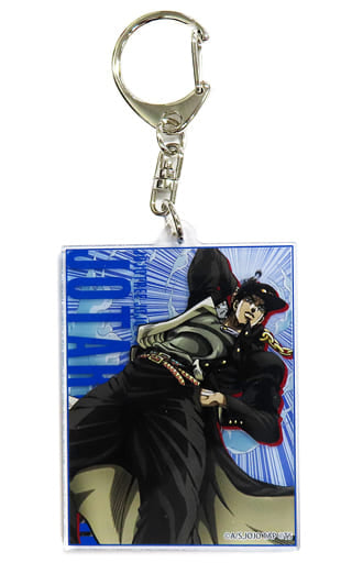 Jotaro Kujo JoJo's Bizarre Adventure Acrylic Key Chain Jojotree Jojo's Bizarre Adventure in Tokyo Skytree Limited Key Chain [USED]