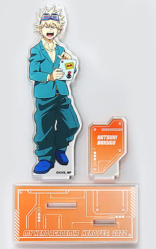 My Hero Academia Katsuki Bakugo Acrylic Stand Ultra Event Hero Fes. 2022 Limited Acrylic Stands [USED]