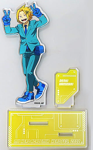 My Hero Academia Denki Kaminari Acrylic Stand Ultra Event Hero Fes. 2022 Limited Acrylic Stands [USED]