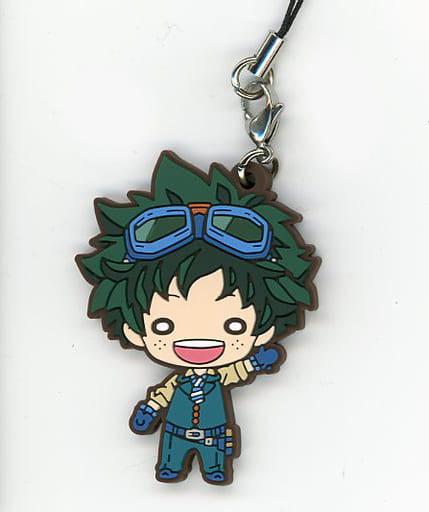 Izuku Midoriya My Hero Academia Nitotan Rubber Mascot A Ultra Event Hero Fes. Hero Fes 2022 Limited Key Chain [USED]