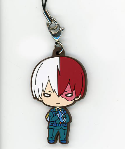 Shoto Todoroki My Hero Academia Nitotan Rubber Mascot A Ultra Event Hero Fes. Hero Fes 2022 Limited Key Chain [USED]