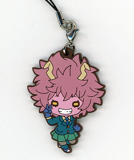 Mina Ashido My Hero Academia Nitotan Rubber Mascot A Ultra Event Hero Fes. Hero Fes 2022 Limited Key Chain [USED]