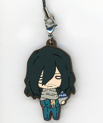 Shota Aizawa My Hero Academia Nitotan Rubber Mascot A Ultra Event Hero Fes. Hero Fes 2022 Limited Key Chain [USED]