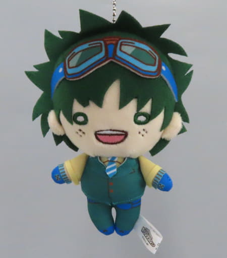 Izuku Midoriya My Hero Academia Nitotan Plush Toy with Ball Chain Ultra Event Hero Fes. Hero Fes 2022 Limited Key Chain [USED]