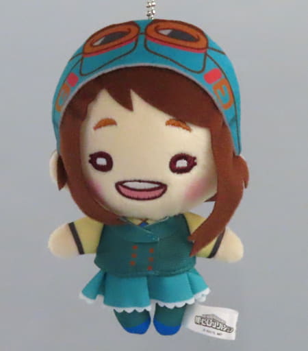 Ochaco Uraraka My Hero Academia Nitotan Plush Toy with Ball Chain Ultra Event Hero Fes. Hero Fes 2022 Limited Key Chain [USED]
