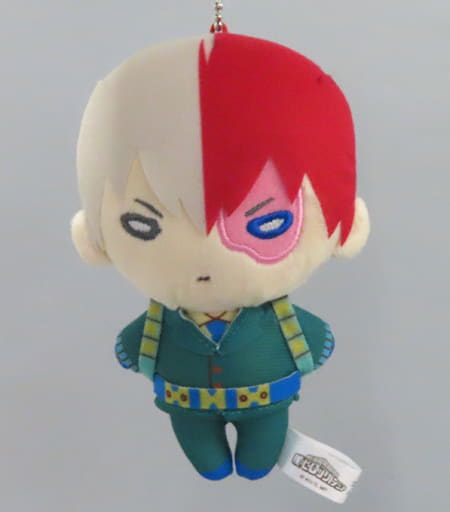 Shoto Todoroki My Hero Academia Nitotan Plush Toy with Ball Chain Ultra Event Hero Fes. Hero Fes 2022 Limited Key Chain [USED]