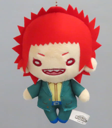 Eijirou Kirishima My Hero Academia Nitotan Plush Toy with Ball Chain Ultra Event Hero Fes. Hero Fes 2022 Limited Key Chain [USED]