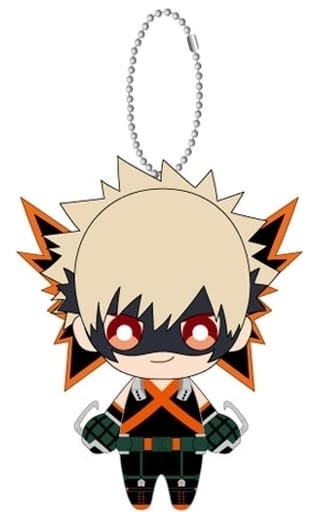 Katsuki Bakugo My Hero Academia Ball Chain Mascot Key Chain [USED]