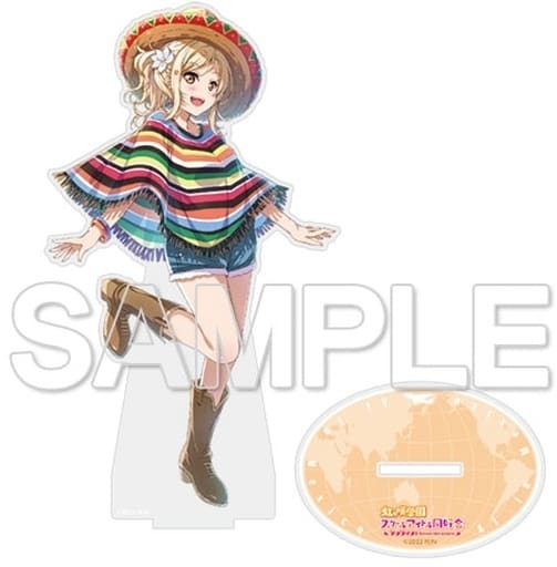 Ai Miyashita Love Live! Nijigasaki High School Idol Club Nijigaku Fantasy World Tour Acrylic Figure Acrylic Stands [USED]