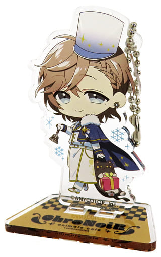 Kanae Christmas Costume Vtuber Nijisanji ChroNoiR Trading Acrylic Stand Key Chain animatecafe Business Trip Version Limited Key Chain [USED]