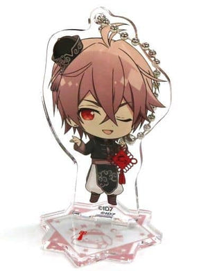 Torao Mido IDOLiSH7 Trading Acrylic Stand Key Chain Chinana Ver. Group C Chinana Cafe in animatecafe & Sweets Paradise Limited Key Chain [USED]