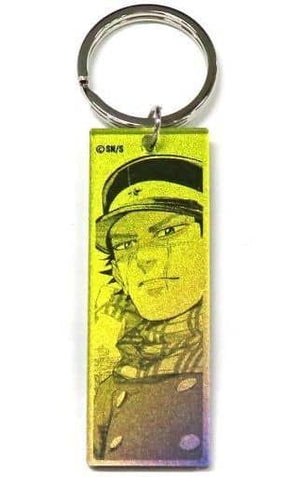 Saichi Sugimoto Golden Kamuy Metallic Acrylic Key Chain Collection Golden Kamuy Exhibition Limited Key Chain [USED]