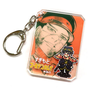 Saichi Sugimoto Golden Kamuy Chic Acrylic Key Chain Collection Golden Kamuy Exhibition Limited Key Chain [USED]