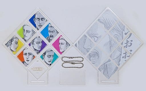 Erwin Smith Attack on Titan Acrylic Collection Online Exhibition Limited Key Chain [USED]