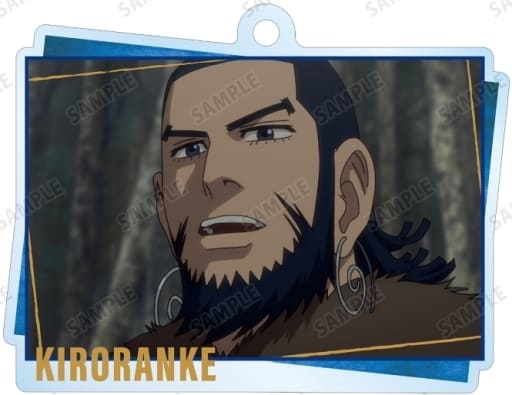 Kiroranke Golden Kamuy Trading Scene Acrylic Key Chain Acrylic Key Chain Key Chain [USED]