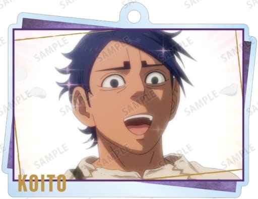 Ensign Koito Golden Kamuy Trading Scene Acrylic Key Chain Acrylic Key Chain Key Chain [USED]