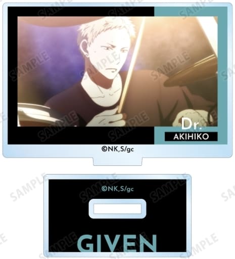 Akihiko Kaji B Given Movie Trading Acrylic Stand Featuring Scene Stills Acrylic Stands [USED]