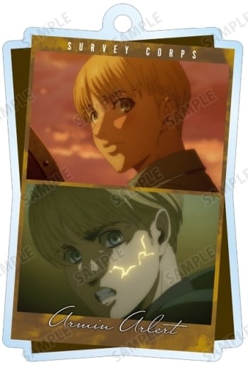 Armin Arlert Attack on Titan Trading Acrylic Key Chains Vol.5 Key Chain [USED]