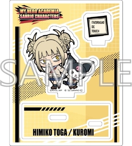 My Hero Academia x Sanrio Characters Toga Himiko Kuromi Acrylic Stand A Acrylic Stands [USED]