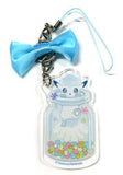 Alolan Vulpix Pokemon Pokemon Acrylic Strap Mascot Bottle of Confetti Key Chain [USED]