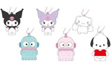 Kuromi, etc. Sanrio Characters Squeeze Mascot All 6 Types Set Key Ring [USED]