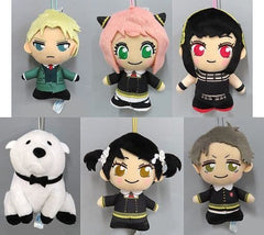 Anya Forger, etc. SPY x FAMILY Moipon More Plus Mascot Vol.1 All 6 Types Set Key Chain [USED]