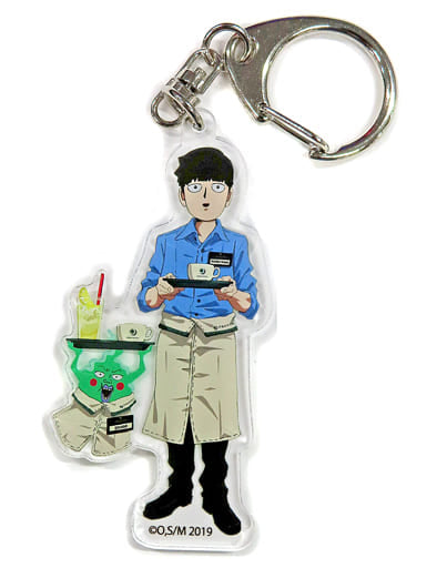 Shigeo Kageyama Dimple Mob Psycho 100 Season 2 Acrylic Key Chain Collection Pronto Il Bar Limited Key Chain [USED]