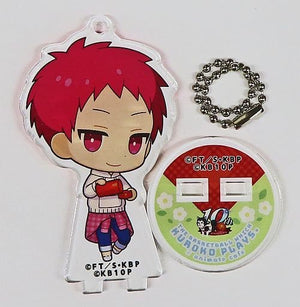 Seijuro Akashi Kuroko's Basketball Trading Acrylic Stand Key Chain Picnic Ver. animate cafe Limited Key Chain [USED]