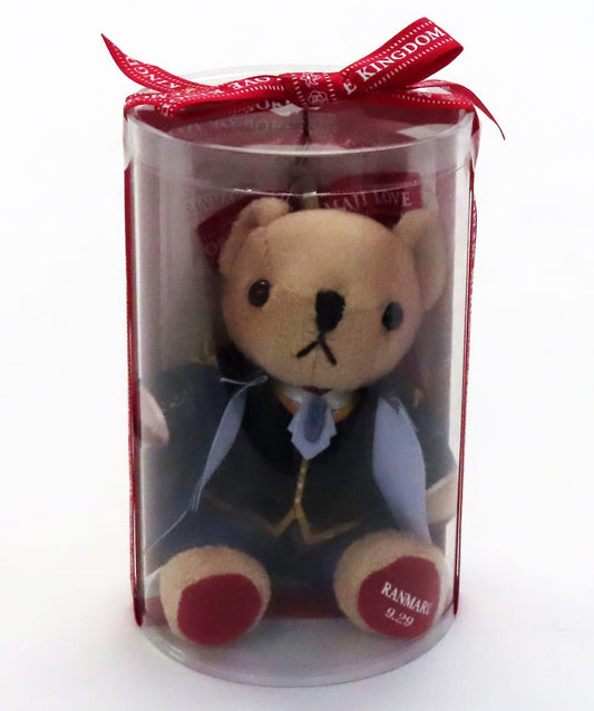 Ranmaru Kurosaki Uta no Prince Sama Movie: Maji Love Kingdom Mini Bear Prestrap Fly to the Future Ver. Maji Love Kingdom Memories Limited Key Chain [USED]