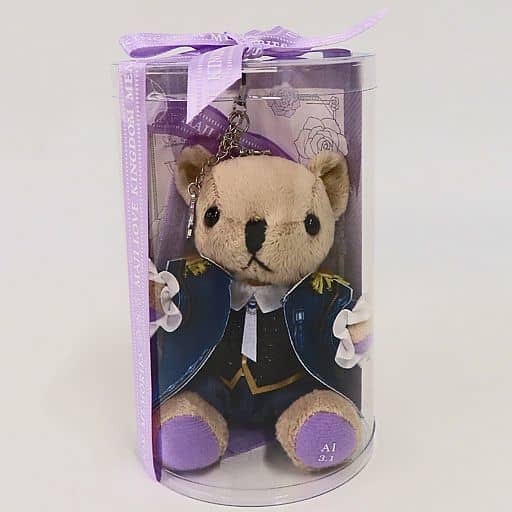 Ai Mikaze Uta no Prince Sama Movie: Maji Love Kingdom Mini Bear Prestrap Fly to the Future Ver. Maji Love Kingdom Memories Limited Key Chain [USED]