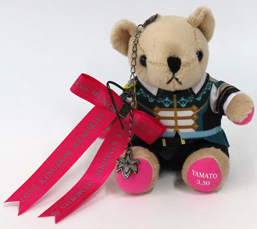 Yamato Hyuga Uta no Prince Sama Movie: Maji Love Kingdom Mini Bear Prestrap Ai o Sasageyo The Secret Shangri La Ver. Maji Love Kingdom Memories Limited Key Chain [USED]