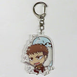 Jean Kirstein Attack on Titan Acrylic Key Chain Nanja Town Limited Shinzou o Sasageyo! Chousa Heidan Garapon Kenpeidan Prize Key Chain [USED]