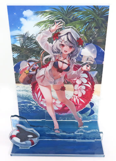 Sakamata Chloe VTuber Hololive Acrylic Diorama Stand Birthday Anniversary 2022 Acrylic Stands [USED]