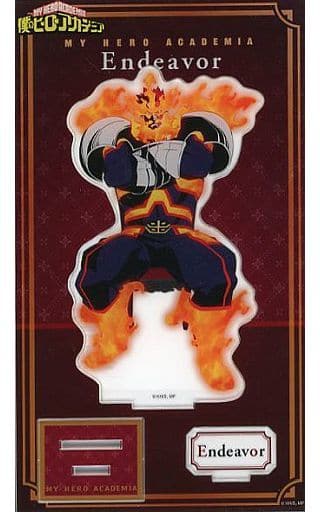 My Hero Academia Endevor Acrylic Stand Sit! Chair! Hero Plaza 2022 Limited Acrylic Stands [USED]