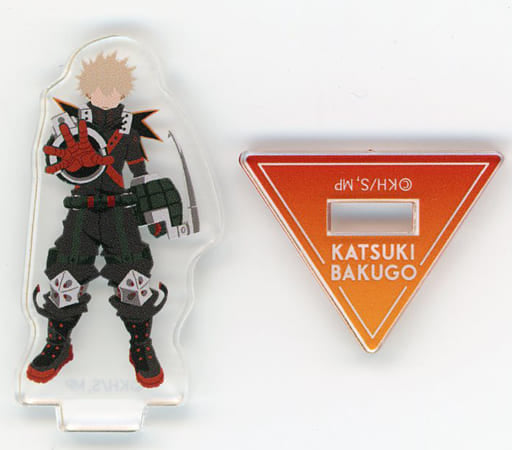 My Hero Academia Katsuki Bakugo Trading Mini Acrylic Stand Grab Victory with Your Hands! Icon Ver. Hero Plaza 2022 Limited Acrylic Stands [USED]