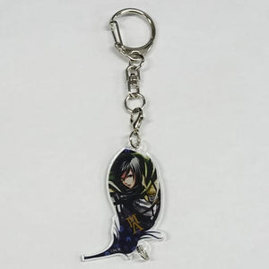 Mikasa Ackerman Attack on Titan Trading Acrylic Key Chains B Ver. Online Exhibition Limited Key Chain [USED]