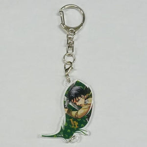 Levi Ackerman Attack on Titan B Ver. Trading Acrylic Key Chains Online Exhibition Limited Key Chain [USED]