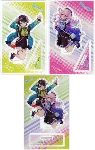 Ozora Subaru, etc. VTuber Hololive Acrylic Stand Molly Online Vol.10 Limited All 3 Types Set Acrylic Stands [USED]