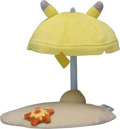 Pikachu Parasol for Mascot Pokemon Pokemon Dolls House Plush Mascot Pokemon Center Limited Mascot [USED]