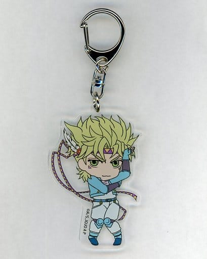 Caesar Anthonio Zeppeli JoJo's Bizarre Adventure: Battle Tendency Acrylic Keychain Key Chain [USED]