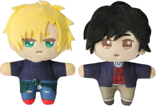 Ash Lynx Okumura Eiji Banana Fish Chokonto! Stuffed Mascot Set Set of 2 Mascot [USED]