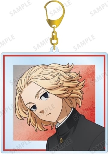 Manjiro Sano Tokyo Revengers Cheering Team Uniform Ver. Newly Drawn Illustration Big Acrylic Keychain Key Chain [USED]