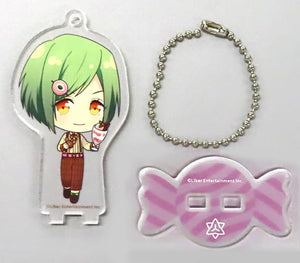 Yuki Rurikawa A3! Trading Acrylic Stand Key Chain Sweets Ver. A Group: Spring Group & Summer Group animatecafe 8th Edition Limited Key Chain [USED]
