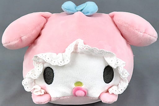 My Melody Baby Sanrio Ookii Mochimochi Korokoro Mascot Don Quijote Limited Key Ring [USED]