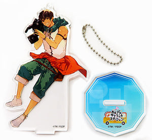 Archer/Arash Fate/Grand Order Main Visual Acrylic Mascot Chaldea Satellite Station 2021-2022 Limited Key Chain [USED]